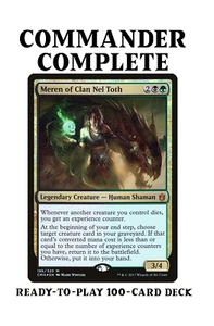 Meren of Clan Nel Toth OPFER UND REANIMATION Magic MTG maßgeschneidertes Commander-Deck - Bild 1 von 4