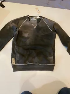 DIESEL SICAK CAMOUFLAGE SWEATER SIZE L 100% AUTHENTIC $298 - Picture 1 of 6