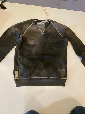 DIESEL SICAK CAMOUFLAGE SWEATER SIZE L 100% AUTHENTIC $298 - Image 1 of 4