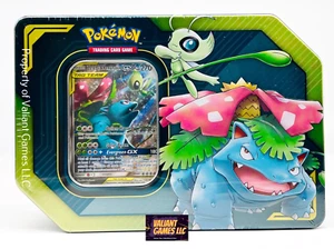 Pokemon Celebi & Venusaur GX Tag Team Tin - Imagen 1 de 2