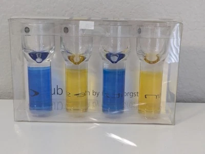 Vasos Sagaform Schnapps Shot, paquete de 4 de Matz Borgstrom Suecia Foto 1 de 4