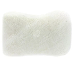 Wolle Kreativ! Lana Grossa - Setasuri - Fb. 1 weiß 25 g - Bild 1 von 1