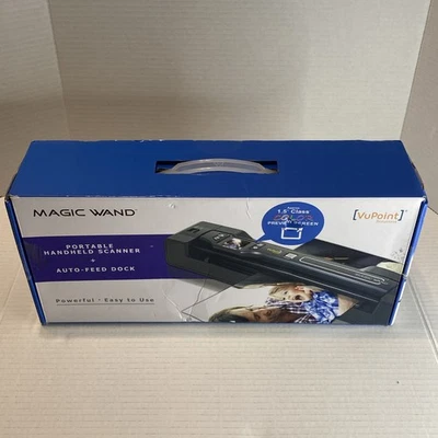 VuPoint Magic Wand 4 Portable Handheld Scanner - PDSDK-ST470PU-VP, NIB - Image 1 of 4