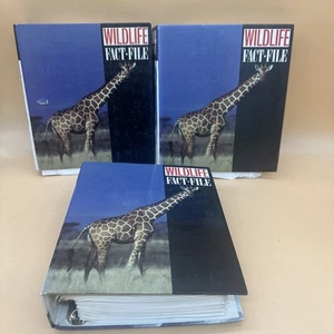 Wildlife Fact-File 4 Binders in Set All Groups 1-11 Homeschool Science Vintage - Foto 1 di 22