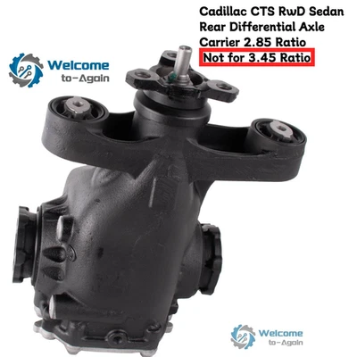 Rear Differential Axle Carrier for Cadillac CTS 15-19 2.85 Ratio 8-Speed Trans Foto 1 de 4