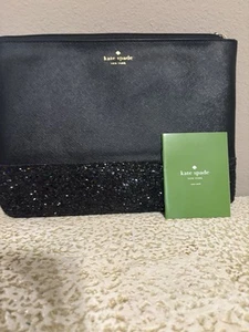 Nuevo Bolso de Mano Kate Spade Negro Brillo 10.5 X 7.5 G12 - Imagen 1 de 5
