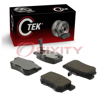Centric Rear Disc Brake Pad Set for 1987-1990 Acura Legend Braking Stopping dv - Image 1 of 4