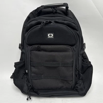 Mochila de viagem tática para laptop Ogio Alpha Prospect toda preta unissex - Imagem 1 de 4