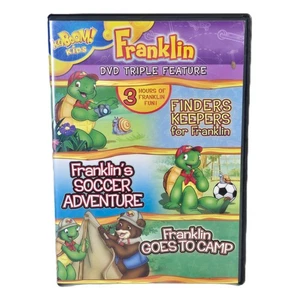 Franklin DVD Triple Feature Geht zu Camp Finders Hüter Fußball Abenteuer Sehr guter Zustand - Bild 1 von 4