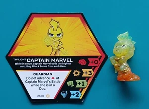 Funko Marvel Battleworld Twilight Captain Marvel Ultra Rare clear Fig Series 2 - Picture 1 of 3