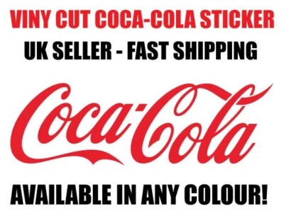 Coca Cola Decal sticker, Ice Cream Van Sticker Catering Van Burger Viny Decal