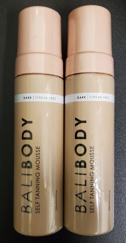 Lot of 2 Bali Body Dark Self Tanning Mousse - 6.7 fl oz - Best Self Tanner - Image 1 of 1