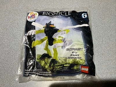 NUEVO SELLADO 2008 LEGO Bionicle McDonalds Happy Meal Juguete Negro y Verde #6 Gorast Foto 1 de 2