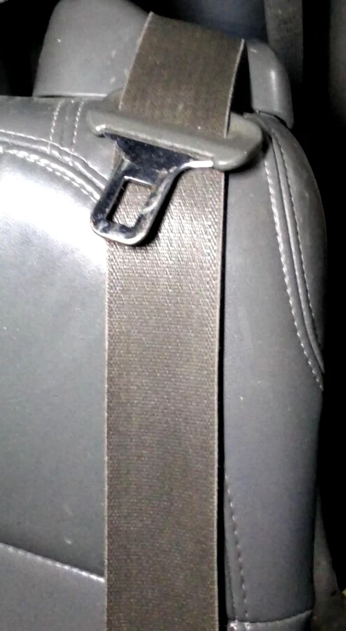 02 03 04 GMC ENVOY Left Driver OE Front Seat Belt Retractor Dark Gray - Image 1 of 1