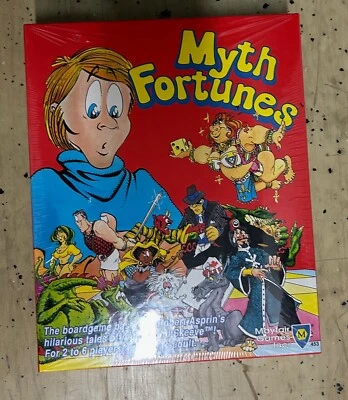 Mayfair Games Myth Fortunes (Robert Asprin) Nuevo en caja sellado Foto 1 de 2