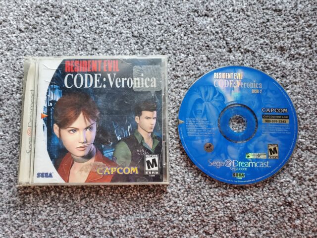 Resident evil code: veronica (2discos) para sega dreamcast