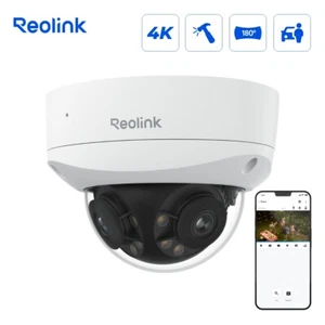 Reolink Duo 2V PoE 4K Outdoor Security Camera IK10 Vandal-Proof 180° Panorama - Picture 1 of 15