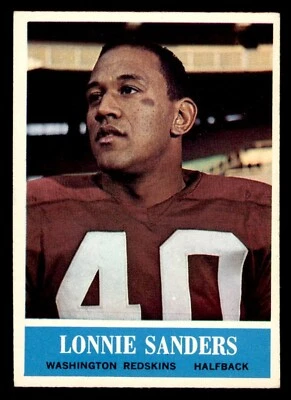 1964 Philadelphia Football #193 Lonnie Sanders EX - Image 1 of 2