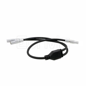 Extensión de cable de alimentación de datos serie macho de 7 pines a 2 hembra de 7 pines para Trimble R8 R10 - Imagen 1 de 1