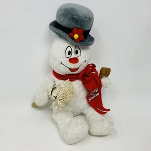 Build A Bear FROSTY THE SNOWMAN Christmas Plush 12” Embroidered Scarf NO SOUND - Picture 1 of 6