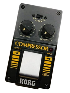 KORG CMP-1 Compressor Pedal Vintage 1980s with Box and Manual from Japan - Picture 1 of 9