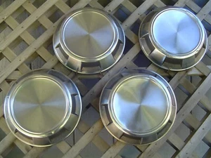 4 DODGE  PICKUP TRUCK POWER WAGEN CHRYSLER PLYMOUTH MOPAR HUBCAPS  WHEEL COVERS - Picture 1 of 11