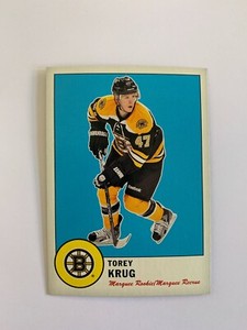 2012-13 O-Pee-Chee Retro #555 Torey Krug - Boston Bruins / SET BREAK
