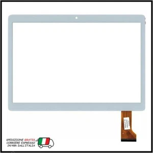 VETRO TOUCH SCREEN PER TABLET MEDIACOM SMARTPAD GO 10 SP1AGO3G M-SP1AGO3G BIANCO - Foto 1 di 1