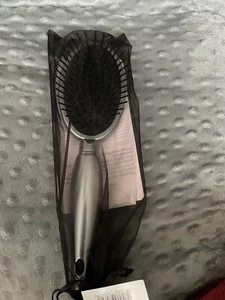 Aria Beauty Luxe Oval Detangling Hair Brush Full Size Silver Black NEW - Picture 1 of 1