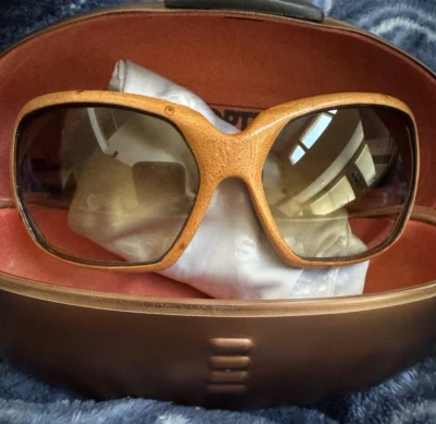 GAFAS DE SOL SPY OPTIC DINASTY cuero con marrón descolorido degradado con fundición Foto 1 de 4