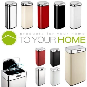 Automatic Kitchen Waste Bin Home Office Sensor Touchless Various Sizes & Colours - Picture 1 of 179