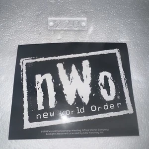 1998 NWO New World Order Sticker WCW. Never Used. Pro Wrestling FREE SHIP - Picture 1 of 1