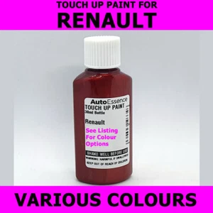 Touch Up Paint for Renault Vehicles Car Multiple Colour Listing 30ml - Picture 1 of 42
