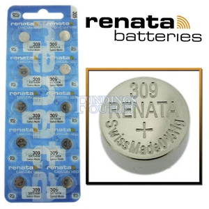 309 Renata Watch Battery SR754SW Swiss Made 0% Mercury Official Distributor - Picture 1 of 3