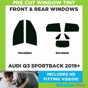 For Audi Q3 Sportback 2019+ Full Pre Cut Window Tint Kit Front & Rear Film Film - Picture 1 of 5