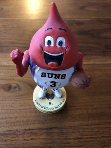 Phoenix Suns Ubie Bobblehead United Blood Services NBA Basketball Cover