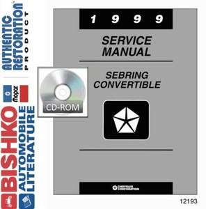 Service Repair Manuals For Chrysler Sebring For Sale Ebay