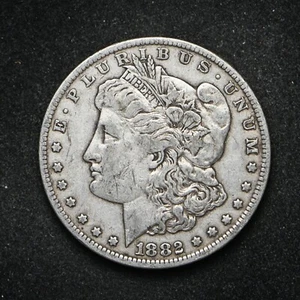 1882-CC Morgan Silver Dollar (cn14938) - Picture 1 of 2