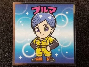 Pegatinas Bikkuriman Dragon Ball Man Super SH SH-13 Bulma - Imagen 1 de 2