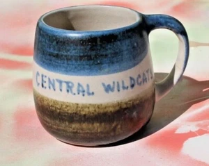 VTG Chatham Potters KS State Wildcats 1978 Stoneware Coffee Tea Mug Cup, NOS - Imagen 1 de 8