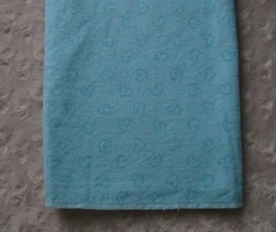 Manta bebé Garanimals corazón azul franela recepción seguridad Lovey Foto 1 de 4