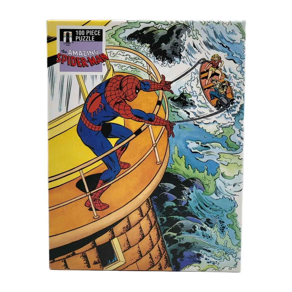 Удивительный Человек-паук оригинальный 1988 100 шт. головоломка Marvel новый! В заводской упаковке! - Изображение 1 из 4