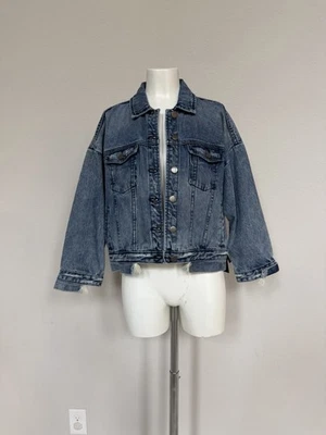 Chaqueta vaquera ONE TEASPOON Fools Eat Cool talla grande Foto 1 de 4