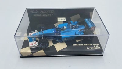 MIN400010007 Minichamps Benetton B201 G. Fisichella 1/43 - Immagine 1 di 2