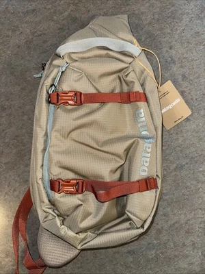 Patagonia Atom Sling Bag 8L Slingpack Daypack Crossbody Seabird Gray NWT - Image 1 of 4