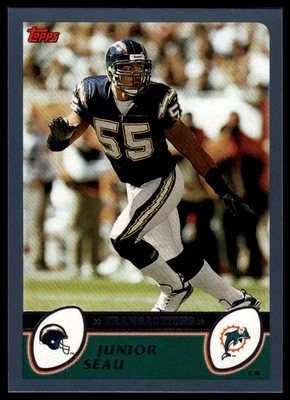 2003 Topps #98 Junior Seau - Image 1 of 2