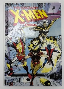 Uncanny X-Men Anual 1992 Reino Unido Lanzamiento 1ª Impresión Tapa Dura con Mini-Póster Marvel - Imagen 1 de 4