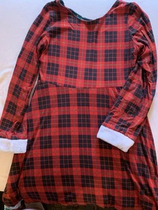 Girls Reversible Christmas Dress (size 14) - Picture 1 of 4