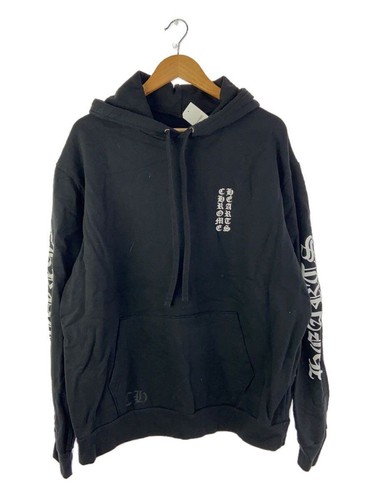 FELPA CON CAPPUCCIO CHROME HEARTS L COTONE Nera 408152701 Usata