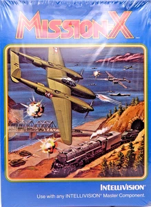 INTELLIVISON -- MISSION-X (DATA EAST/INTELLIVISION) - Picture 1 of 6
